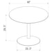 Lowry 5 Pc Dining Set - Orbit Furniture (Richmond,BC)