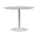 Lowry Round Dining Table White - Orbit Furniture (Richmond,BC)
