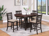 Lavon 5 Pc Counter Height Dining Sets - Orbit Furniture (Richmond,BC)