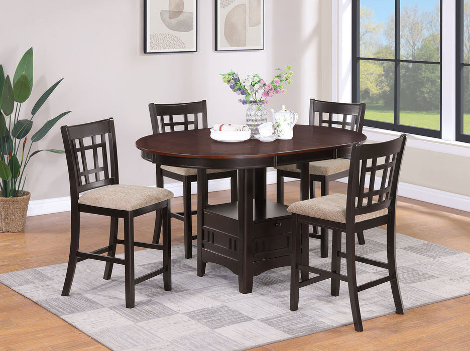 Lavon 5 Pc Counter Height Dining Sets - Orbit Furniture (Richmond,BC)