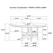 Lavon 5 Pc Counter Height Dining Sets - Orbit Furniture (Richmond,BC)