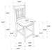 Lavon 5 Pc Counter Height Dining Sets - Orbit Furniture (Richmond,BC)