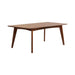 Malone Rectangular Dining Table Dark Walnut - Orbit Furniture (Richmond,BC)