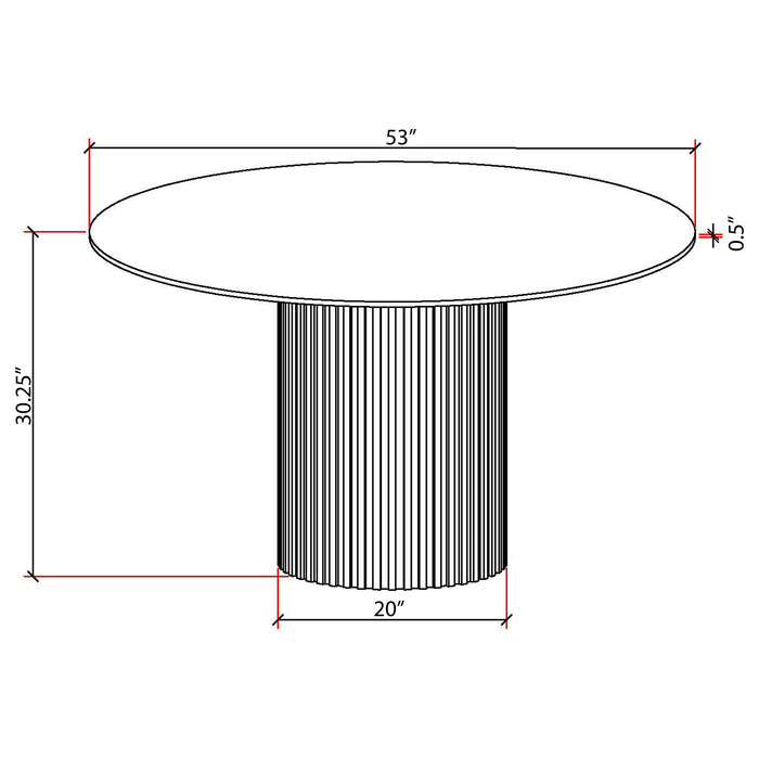Acadia Dining Table - Orbit Furniture (Richmond,BC)