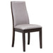 Spring Creek Upholstered Side Chairs Taupe (Set of 2) - Orbit Furniture (Richmond,BC)