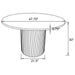 Bradbury Dining Table - Orbit Furniture (Richmond,BC)