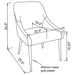 Mayette Side Chair - Orbit Furniture (Richmond,BC)