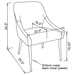 Mayette Side Chair - Orbit Furniture (Richmond,BC)