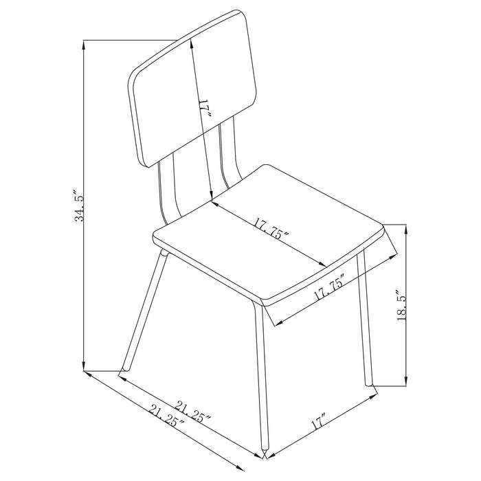 Calla Side Chair - Orbit Furniture (Richmond,BC)