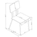 Calla Side Chair - Orbit Furniture (Richmond,BC)