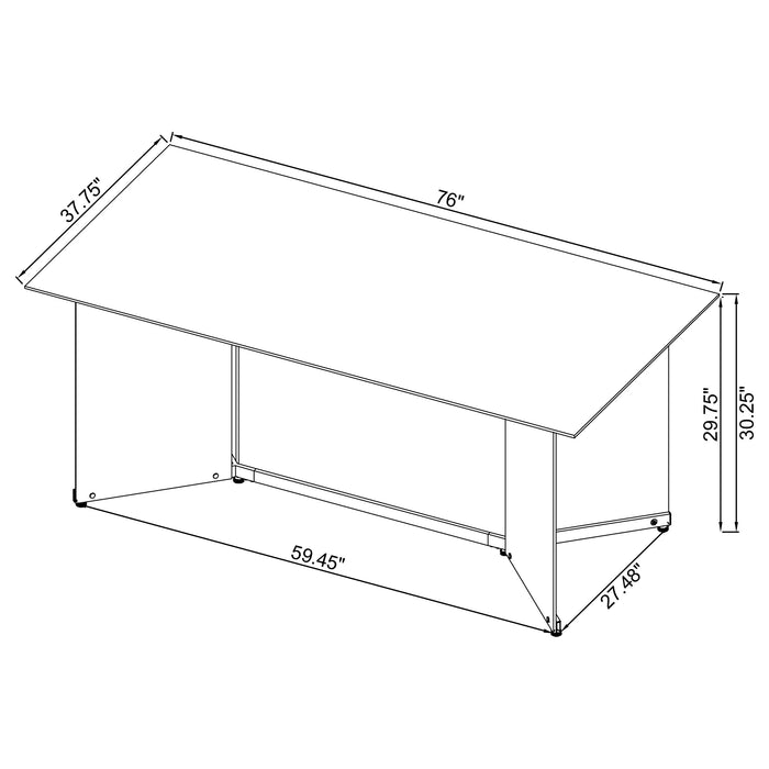 Emery Dining Table - Orbit Furniture (Richmond,BC)