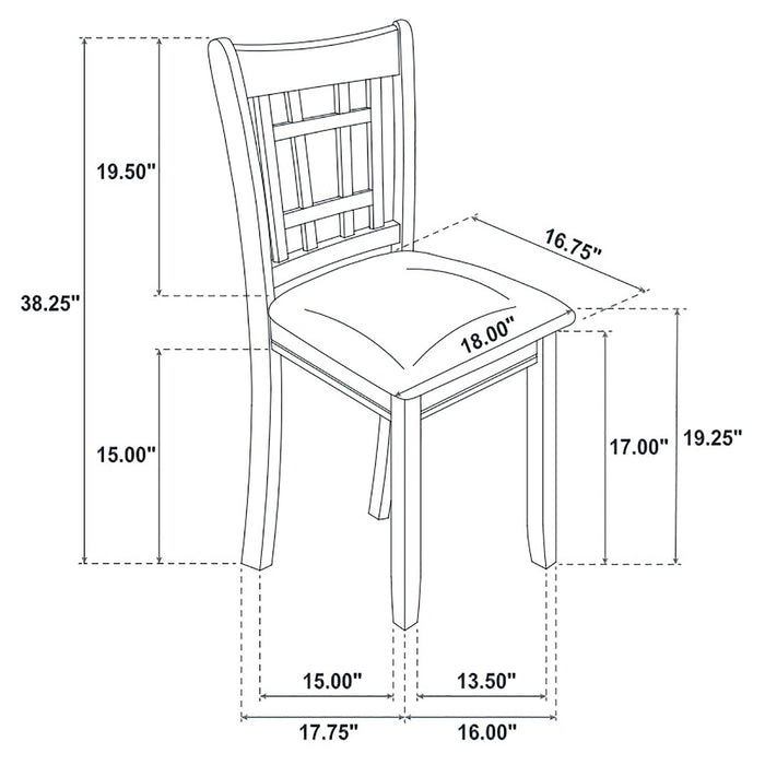 Lavon 5 Pc Dining Sets - Orbit Furniture (Richmond,BC)