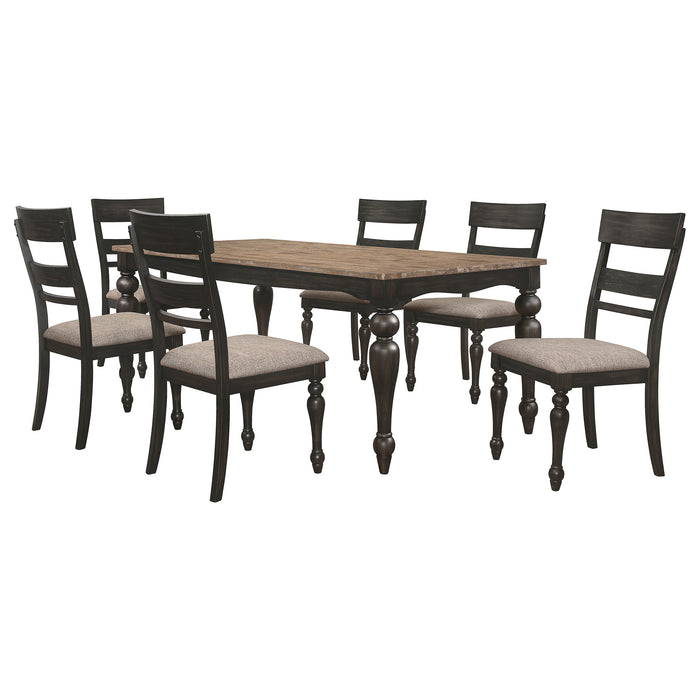 Bridget 7 Pc Dining Set - Orbit Furniture (Richmond,BC)