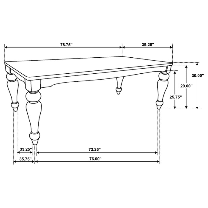 Bridget 7 Pc Dining Set - Orbit Furniture (Richmond,BC)