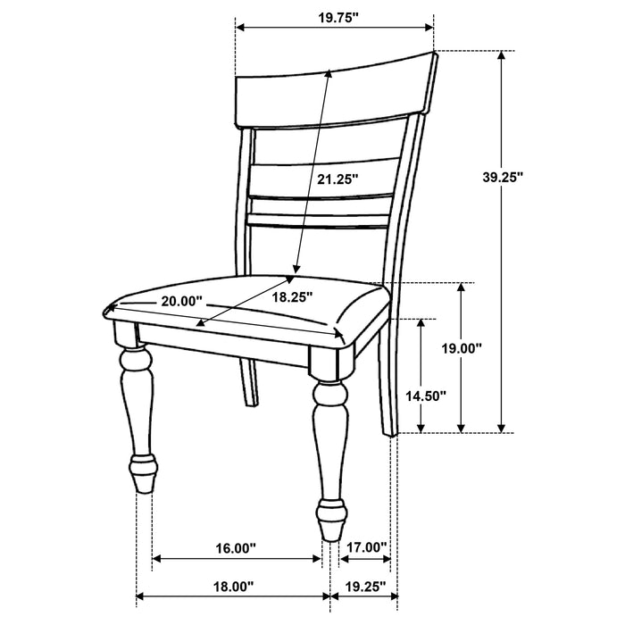 Bridget Side Chair - Orbit Furniture (Richmond,BC)