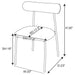 Anzio Side Chair - Orbit Furniture (Richmond,BC)