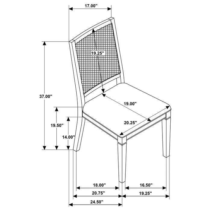 Matisse Side Chair - Orbit Furniture (Richmond,BC)