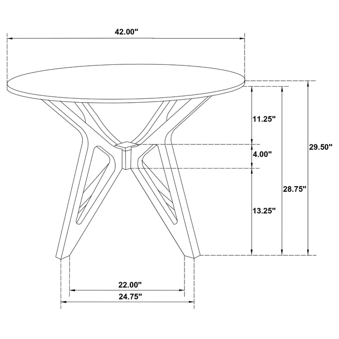 Elowen 5 Pc Dining Set - Orbit Furniture (Richmond,BC)