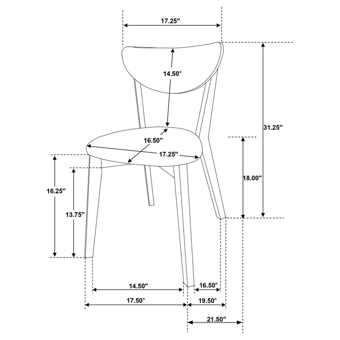 Elowen 5 Pc Dining Set - Orbit Furniture (Richmond,BC)