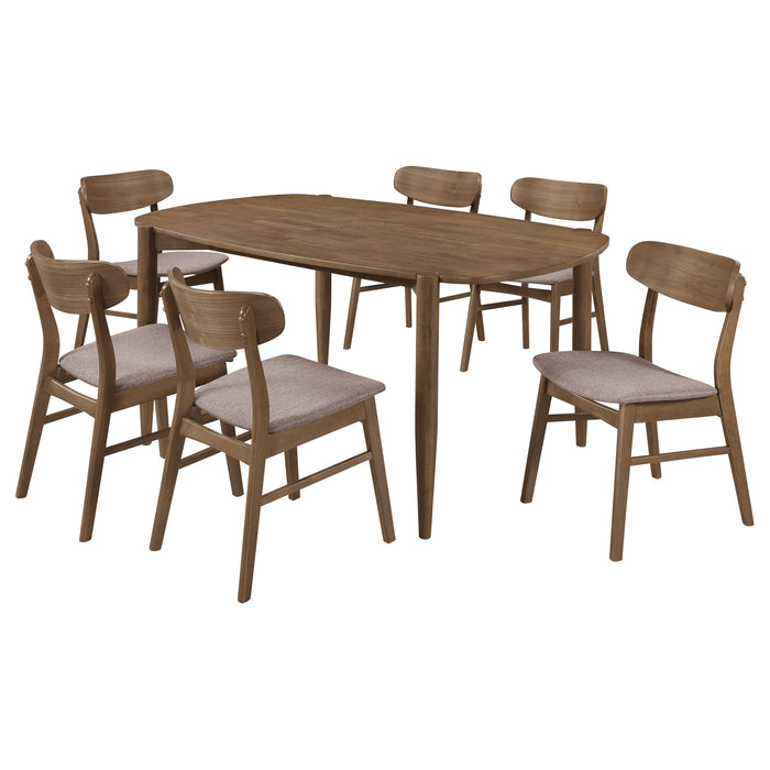 Dortch 7 Pc Dining Set - Orbit Furniture (Richmond,BC)