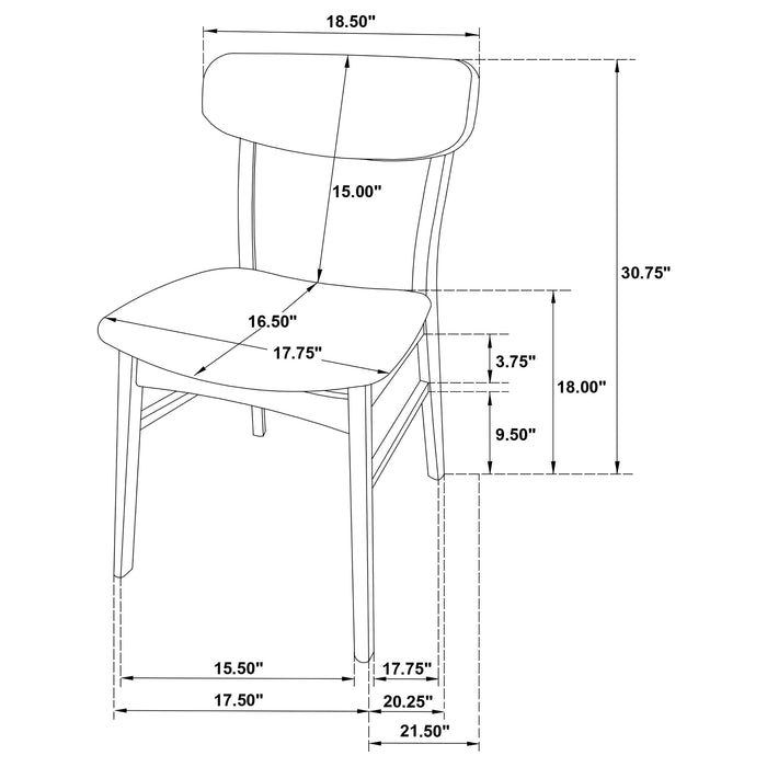 Dortch 7 Pc Dining Set - Orbit Furniture (Richmond,BC)