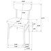 Dortch 7 Pc Dining Set - Orbit Furniture (Richmond,BC)