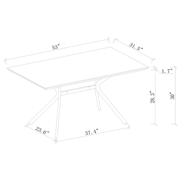 Edgecreek Dining Table - Orbit Furniture (Richmond,BC)