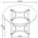 Keeling 5 Pc Dining Set - Orbit Furniture (Richmond,BC)