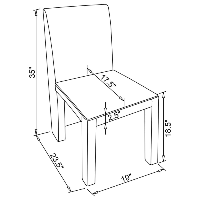 Tordera Side Chair - Orbit Furniture (Richmond,BC)