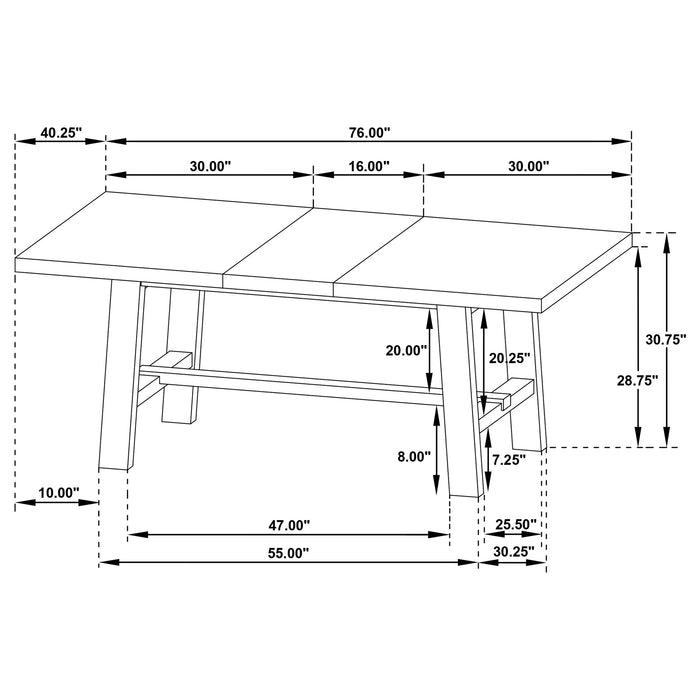 Middleton Dining Tables - Orbit Furniture (Richmond,BC)