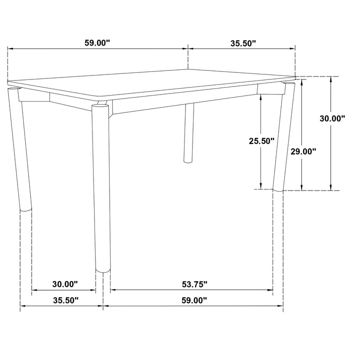 Parkridge 7 Pc Dining Set - Orbit Furniture (Richmond,BC)