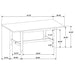 Crestmore 7 Pc Dining Set - Orbit Furniture (Richmond,BC)