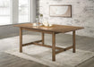 Crestmore 71-inch Rectangular Wood Dining Table Walnut - Orbit Furniture (Richmond,BC)