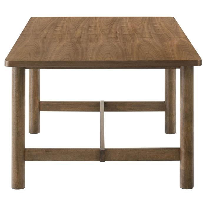 Crestmore 71-inch Rectangular Wood Dining Table Walnut - Orbit Furniture (Richmond,BC)