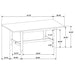 Crestmore 71-inch Rectangular Wood Dining Table Walnut - Orbit Furniture (Richmond,BC)
