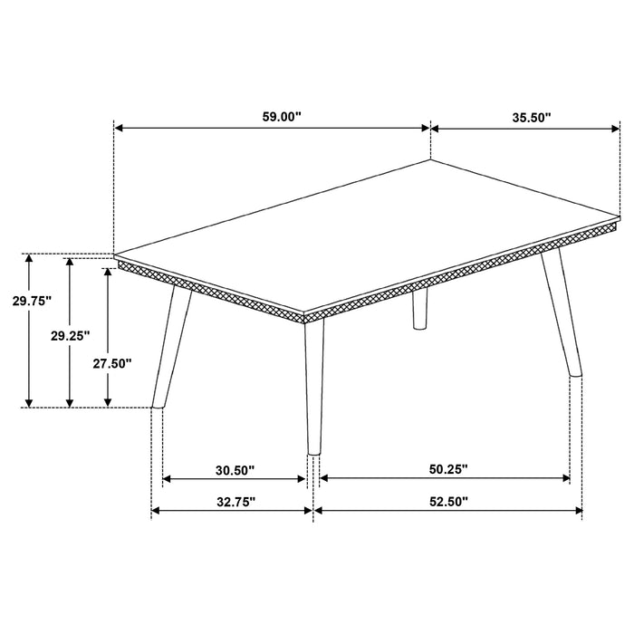 Onslow 5 Pc Dining Set - Orbit Furniture (Richmond,BC)
