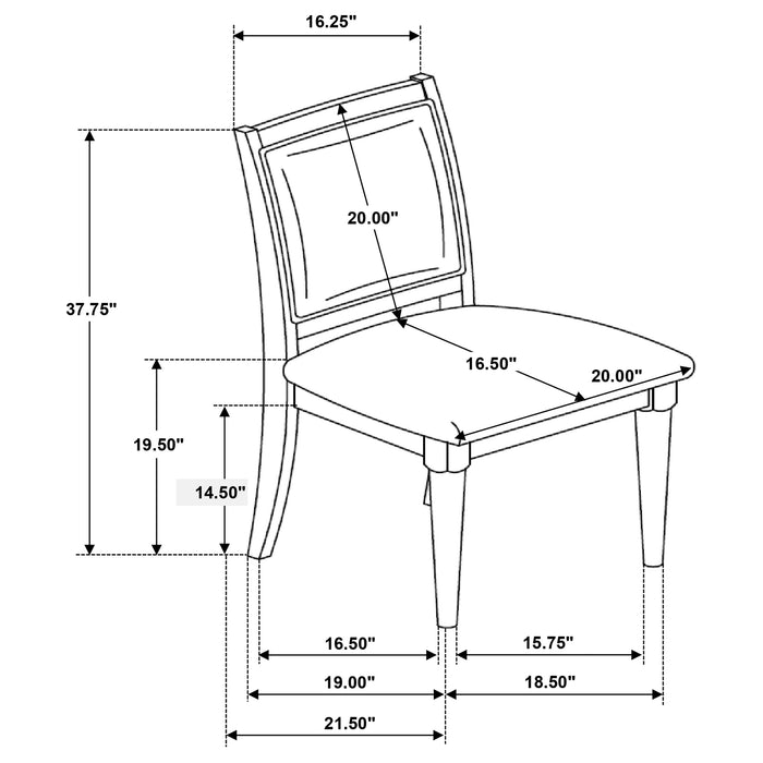 Onslow 5 Pc Dining Set - Orbit Furniture (Richmond,BC)