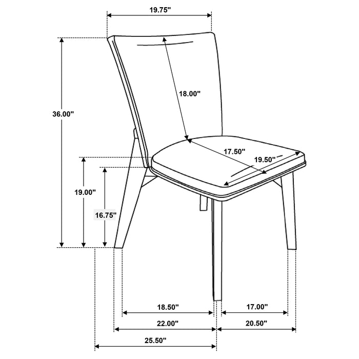 Biloxi Side Chair - Orbit Furniture (Richmond,BC)