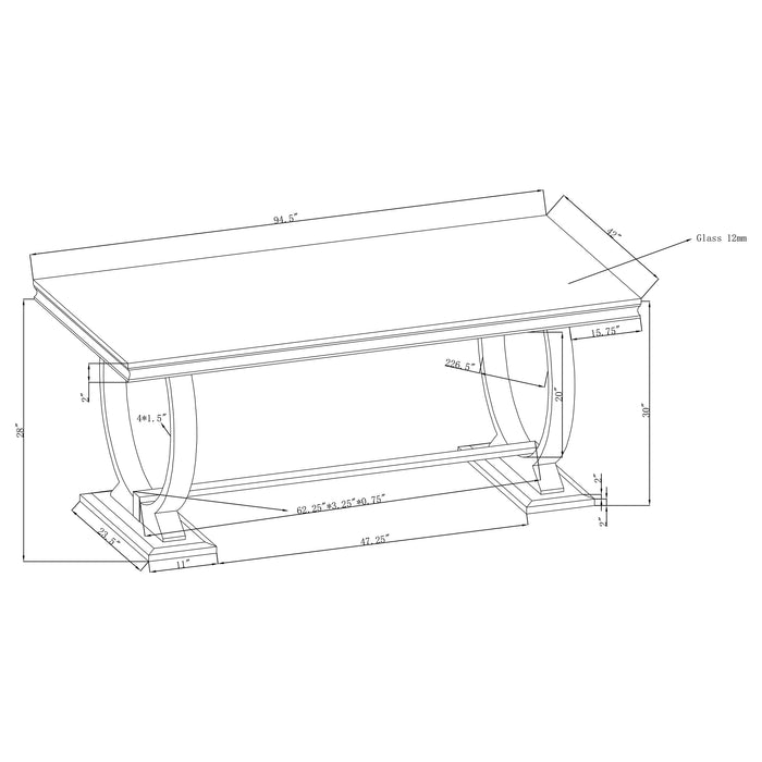 Antoine Dining Sets - Orbit Furniture (Richmond,BC)