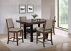 Patterson 5 Pc Counter Height Dining Set - Orbit Furniture (Richmond,BC)