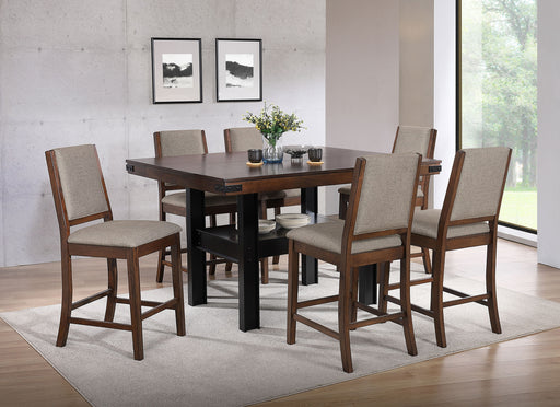 Patterson 7 Pc Counter Height Dining Set - Orbit Furniture (Richmond,BC)