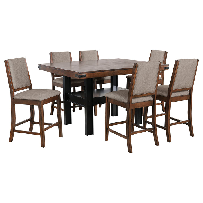Patterson 7 Pc Counter Height Dining Set - Orbit Furniture (Richmond,BC)