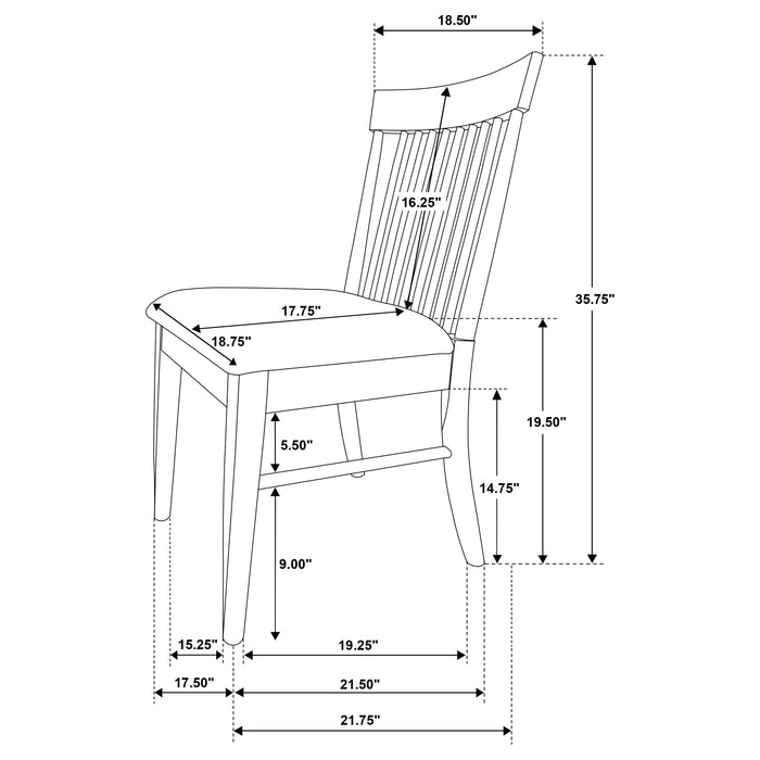 Everton Side Chair - Orbit Furniture (Richmond,BC)