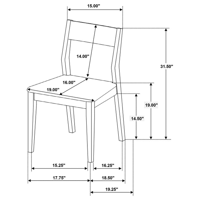 Almonte Side Chair - Orbit Furniture (Richmond,BC)