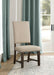 Twain Upholstered Side Chairs Beige (Set of 2) - Orbit Furniture (Richmond,BC)
