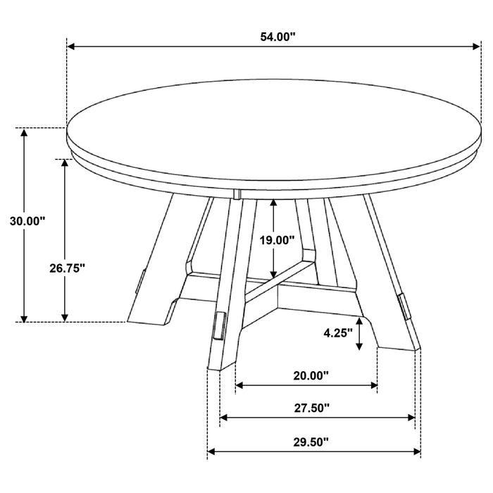 Danvers 5 Pc Dining Set - Orbit Furniture (Richmond,BC)