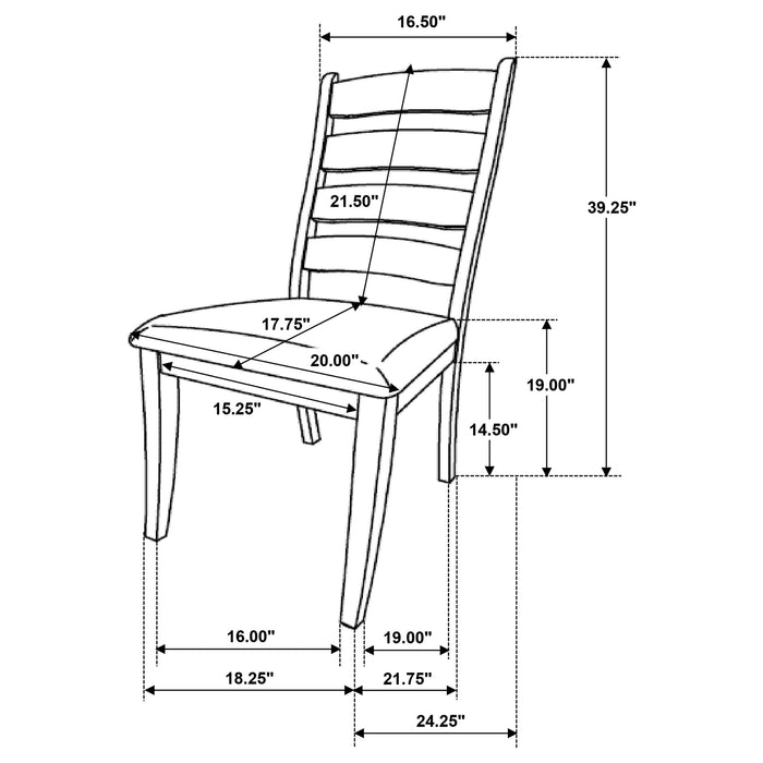 Danvers 5 Pc Dining Set - Orbit Furniture (Richmond,BC)
