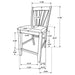 Canfield 5 Pc Counter Height Dining Set - Orbit Furniture (Richmond,BC)