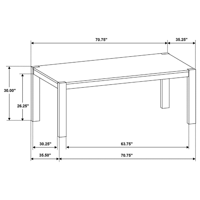 Scottsdale 5 Pc Dining Set - Orbit Furniture (Richmond,BC)
