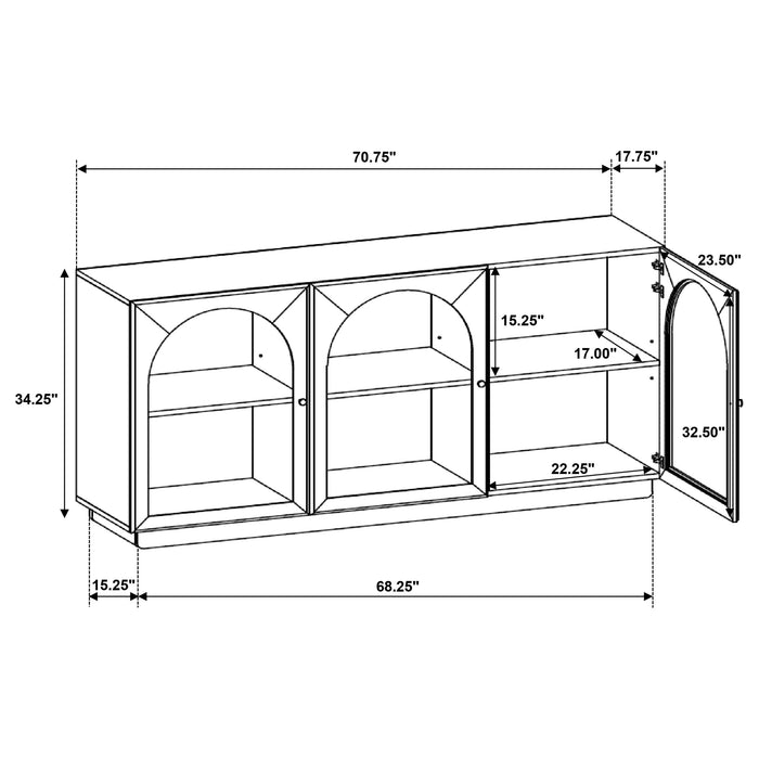 Castlewood Sideboard - Orbit Furniture (Richmond,BC)